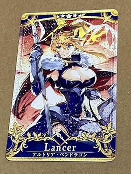 PSA10 アルトリア・ペンドラゴン　フェイタル FOIL FGO Amazon.co.jp: アルトリアペンドラゴン ランサー 再臨フェイタル